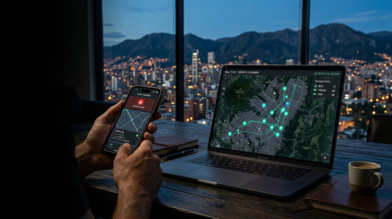 Control personal y rastreo satelital para vehículos particulares y flotas